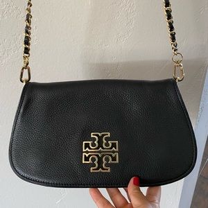 Tory burch clutch/crossbody convertible bag